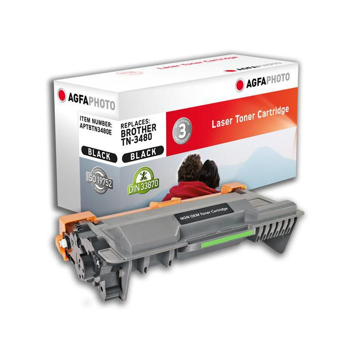 AgfaPhoto Toner BK, rpl TN-3480