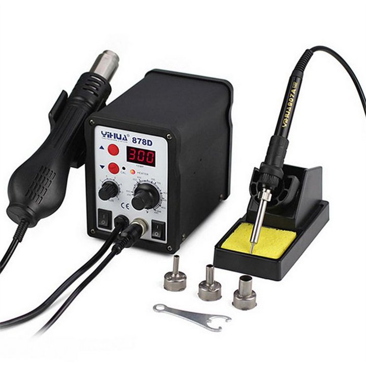 CoreParts Hot Air Gun and Soldering iron Set