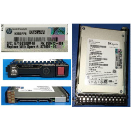 Hewlett Packard Enterprise SSD 960GB 6G SFF SATA RI-1 SC