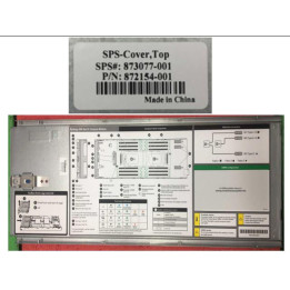 Hewlett Packard Enterprise Top cover assembly for HPE