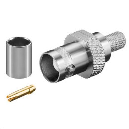 MicroConnect BNC crimp plug for RG59