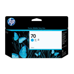 HP Ink Cyan 130 ml.
