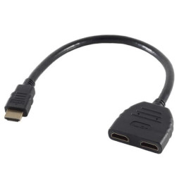 MicroConnect HDMI 19M - 2X HDMI 19F