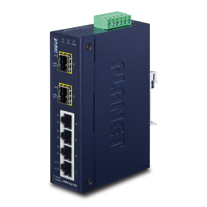 Planet IP30 Slim Type 4-P Industrial