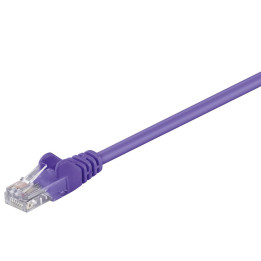 MicroConnect U/UTP CAT5e 2M Purple PVC