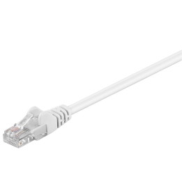 MicroConnect U/UTP CAT5e 5M White PVC