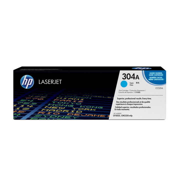HP Toner Cyan (304A)