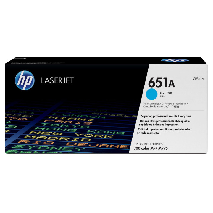 HP Toner Cyan No. 651A