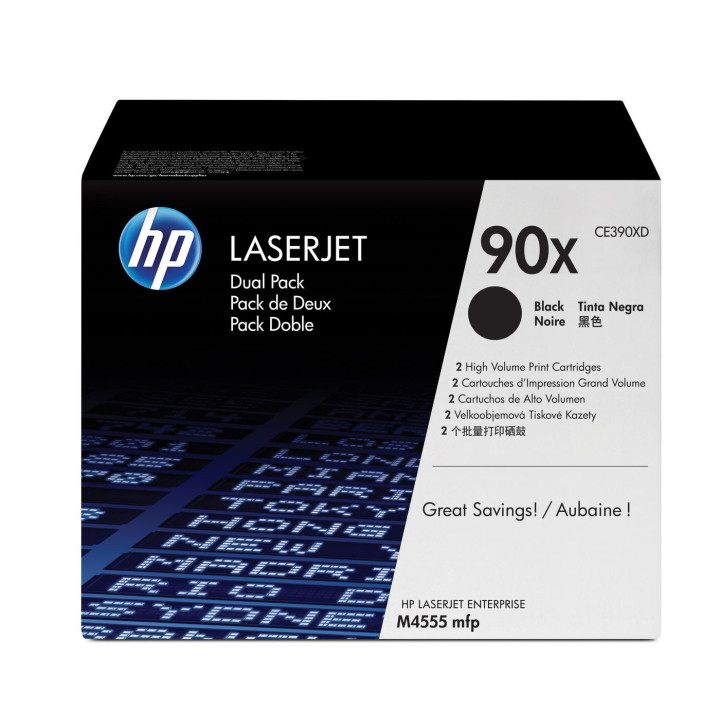 HP Toner Black 90x *2-pack*