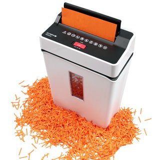 Olympia PS 53 CC Paper shredder white