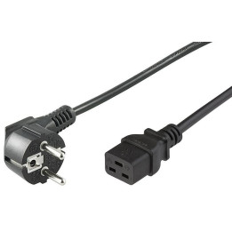 MicroConnect Power Cord CEE 7/7 - C19 0.5m