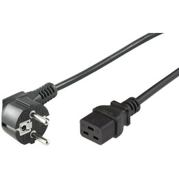 MicroConnect Power Cord CEE 7/7 - C19 1m