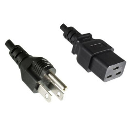 MicroConnect Power Cord US - C19 1.8m