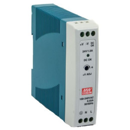 Barox power supplies for DIN rail,