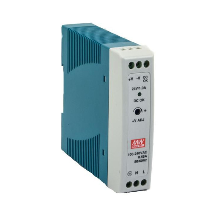 Barox power supplies for DIN rail,