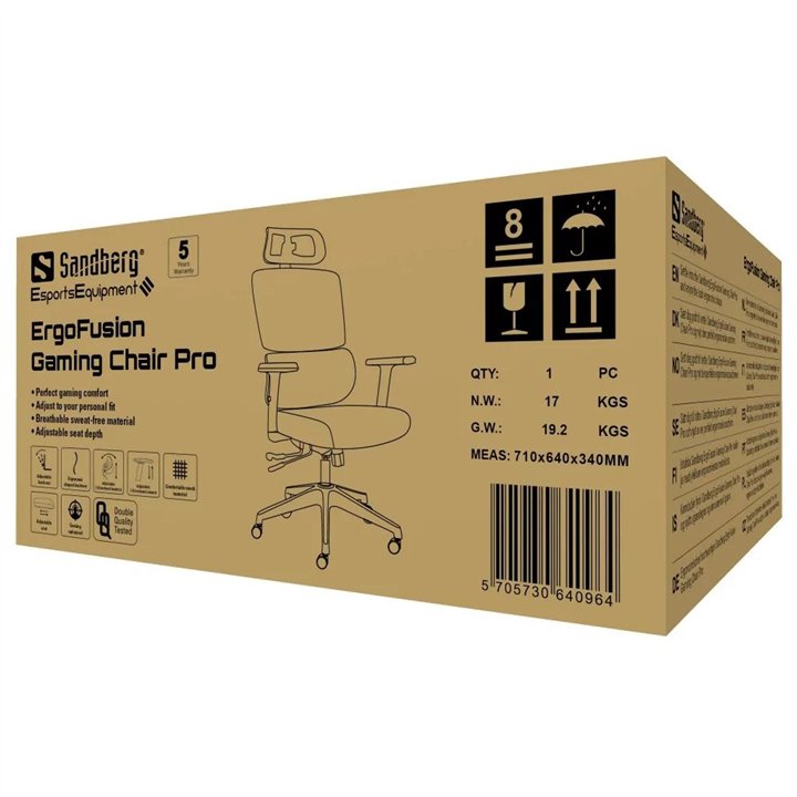 Sandberg ErgoFusion Gaming Chair Pro