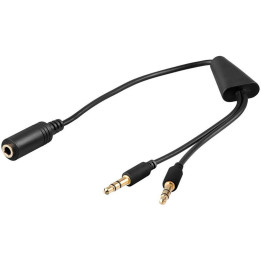 MicroConnect Audio Cable, 0,4 meter