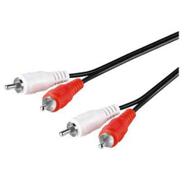 MicroConnect Stereo RCA Cable, 0.5 meter