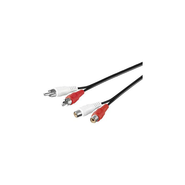 MicroConnect Stereo Ext. Cable, 10 meter