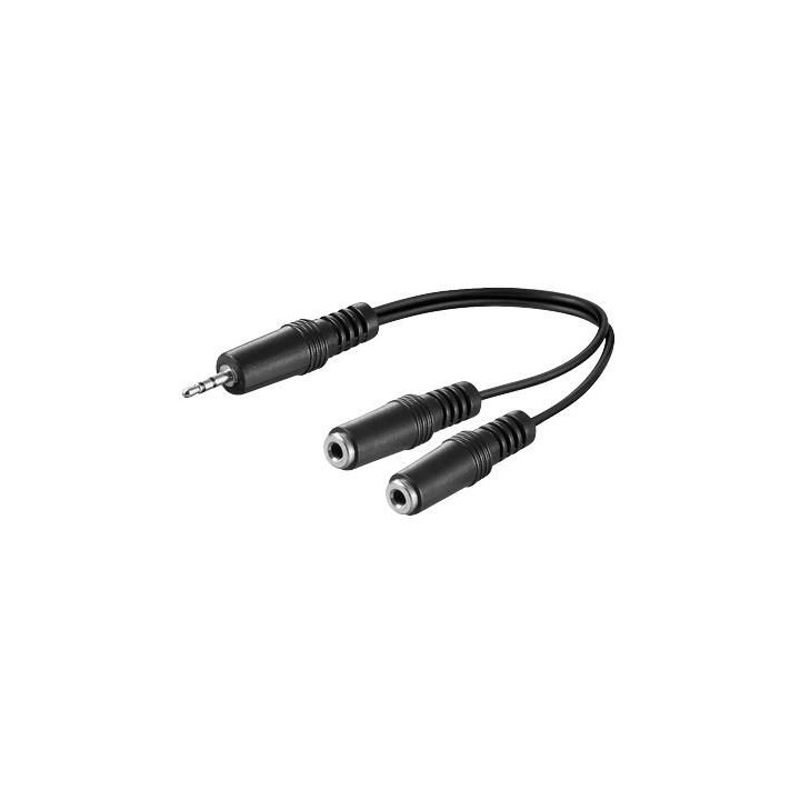 MicroConnect 3.5mm Minijack Adapter, 0.2m