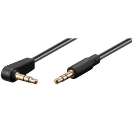 MicroConnect 3.5mm Minijack Cable 0,5m 90°