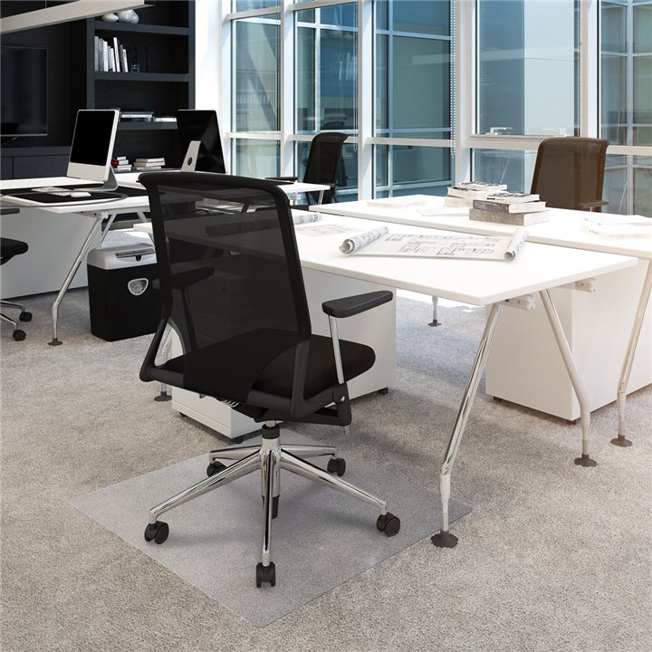 Chair mat PVC 90x120 cm carpet retail box
