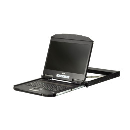 Aten 1U Short Depth USB HDMI Single