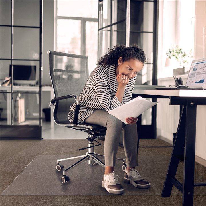 Advantage Budget chair mat PVC 116x150 cm