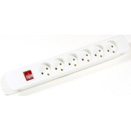 MicroConnect EL Socket 6 power outlet M/J