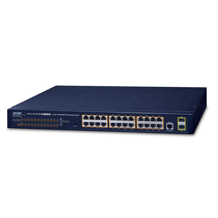 Planet IPv4, 24-Port Managed 802.3at