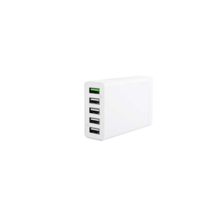 CoreParts Multi-Port USB Charger White