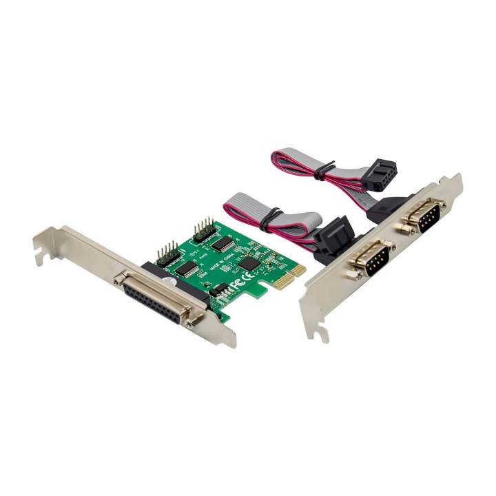 MicroConnect 1 port Parallel, 2 port Serial