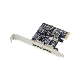 MicroConnect 2 port SATA3.0 PCIe card