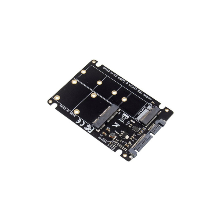 MicroConnect 2.5" SATA to M.2 mSATA Adapter