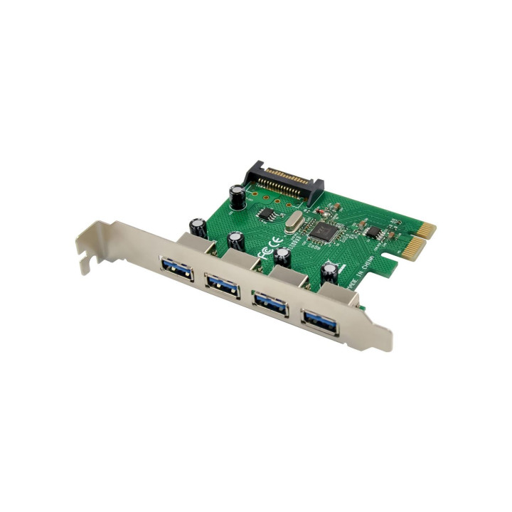 MicroConnect USB 3.0 4 port PCIe card