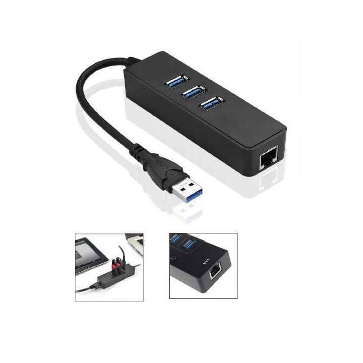 MicroConnect USB 3.2 Gen 1 HUB with
