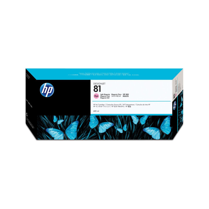 HP Ink Light Magenta Dye 680 ml.