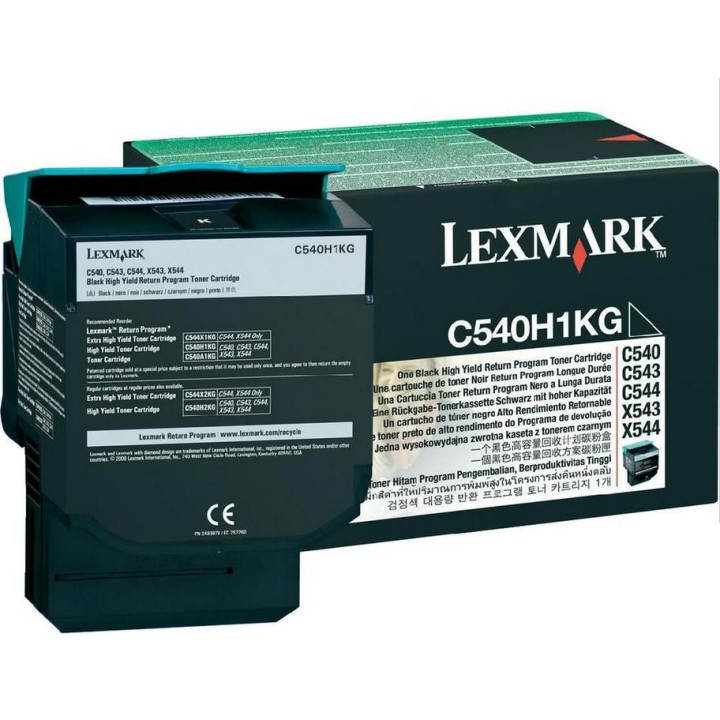Lexmark Toner Black Return Program
