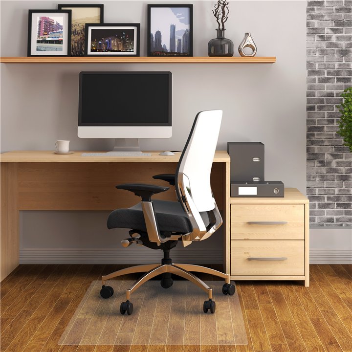 Advantage Budget chair mat PVC 116x150 cm hard floor