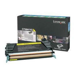 Lexmark Toner Yellow High Capacity