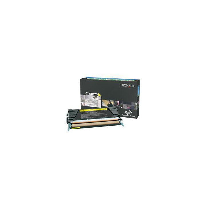 Lexmark Toner Yellow High Capacity