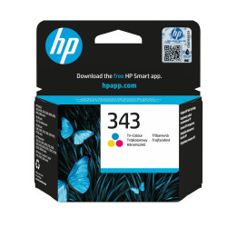 HP Ink C/M/Y, 9ml No. 343