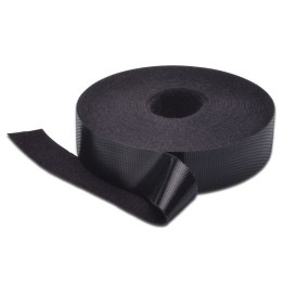 MicroConnect Velcro Tape, 10m, Black