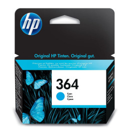HP Ink Cyan, 8ml No. 364