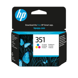 HP Ink C/M/Y, 9ml No. 351 Low