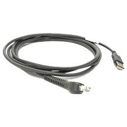 Zebra USB Cable Serie A, Grey, 2.1m