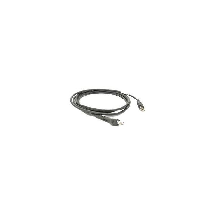 Zebra USB Cable Serie A, Grey, 2.1m