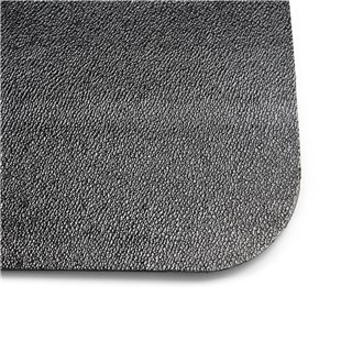 Advatange chair mat PVC 116x150 cm hard floor black