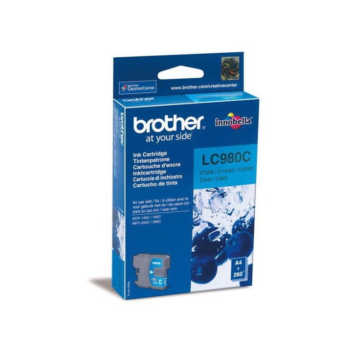 Brother LC980C INK CARTRIDGE FOR BH9