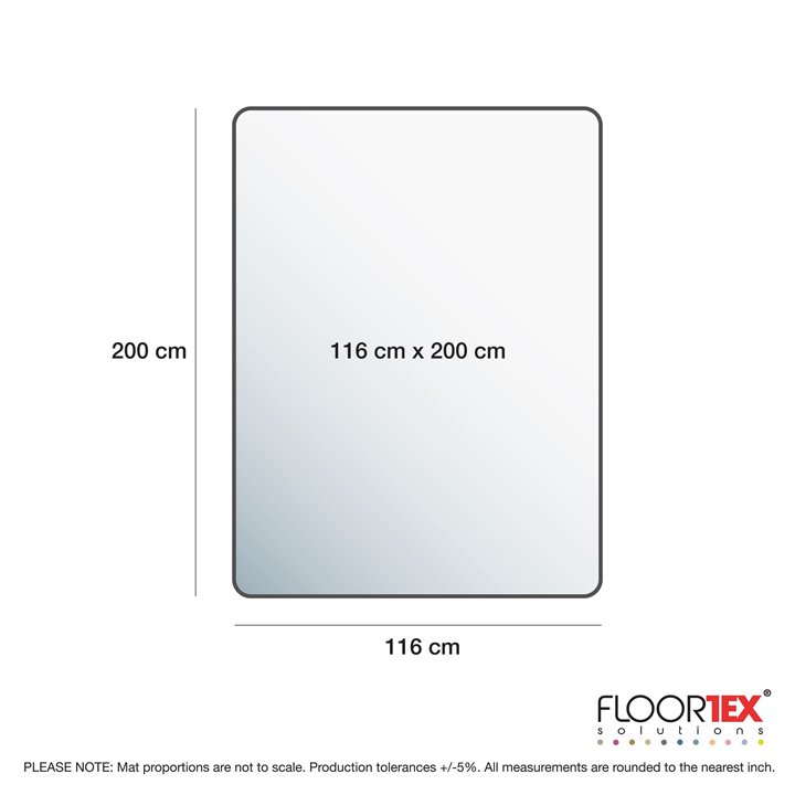 Floortex Ecoline chair mat Rec. 116x200 cm carpet